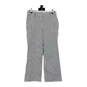 J. CREW teddy navy/white striped pants excellent